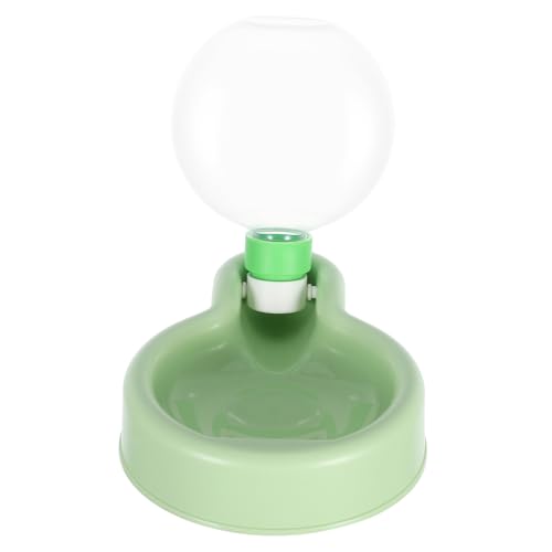 EXHUMKY Trinknapf für Haustiere Hunde trinkflasche Tragbarer Wasserbecher für Haustiere Hundewassernapf tragbar tragbare Wasserflasche Wasser Trinkschale Trinkbecher für Haustiere pp Grün von EXHUMKY
