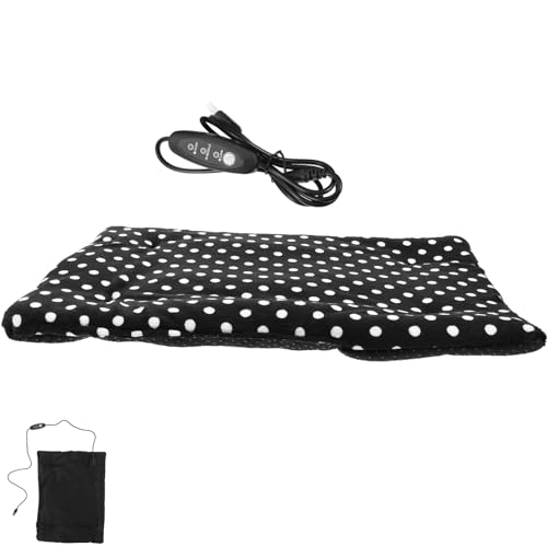 EXHUMKY Verstellbare Heizmatte für Haustiere USB Heizbare Decke für Katzen und Kleine Hunde für Winter Waschbar und Langlebig mit Abnehmbarer Abdeckung EXHUMKY Verstellbare Heizmatte für Haustiere USB Heizbare Decke für Katzen und Kleine Hunde für Winter Waschbar und Langlebig mit Abnehmbarer Abdeckung von EXHUMKY