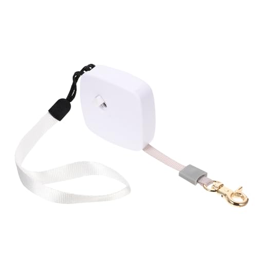 EXHUMKY Verstellbare Hundeleine für Kleine Hunde Automatische Rückholleine Ergonomisches Design für Sicheren Bedienung Komfortable Verwendung für Zufällige Farbe Zufällige Farbe von EXHUMKY