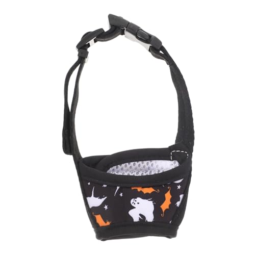 EXHUMKY Verstellbarer Atmungsaktiver Maulkorb für Mittelgroße Hunde Anti bellen und Schutz vor Beißen Komfortable Outdoor hundemaske Geeignet für Sicheres Training und Spaziergänge von EXHUMKY