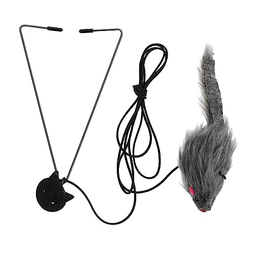 EXHUMKY Verstellbares Katzen-Spielzeug Mit Teaser-Stick Interaktives Spielzeug Für Kätzchen Einstellbare Fördert Die Aktivität Für Drinnen EXHUMKY Verstellbares Katzen-Spielzeug Mit Teaser-Stick Interaktives Spielzeug Für Kätzchen Einstellbare Fördert Die Aktivität Für Drinnen von EXHUMKY