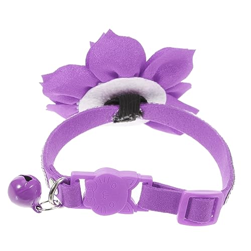 EXHUMKY Verstellbares Strass Hundehalsband für Kleine Hunde und Katzen Komfortable und Langlebige Halskette für Tägliches Tragen Partys und Besondere Anlässe von EXHUMKY