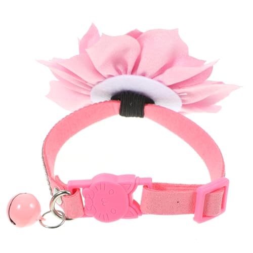 EXHUMKY Verstellbares Wasserdiamant für Haustiere Komfortables für Hunde und Stilvolles und Dekoratives Zubehör für Partys Geeignet für Kleine Hunde Xs Rosa von EXHUMKY