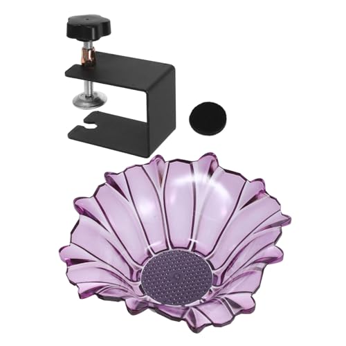 EXHUMKY Vogelbad und Futterschale für Wildvögel Multifunktionale Vogeltränke mit Elegantem Design für Garten und Balkon für Vogelliebhaber Wasserschale für Vögel Lebendiger Farbe EXHUMKY Vogelbad und Futterschale für Wildvögel Multifunktionale Vogeltränke mit Elegantem Design für Garten und Balkon für Vogelliebhaber Wasserschale für Vögel Lebendiger Farbe von EXHUMKY