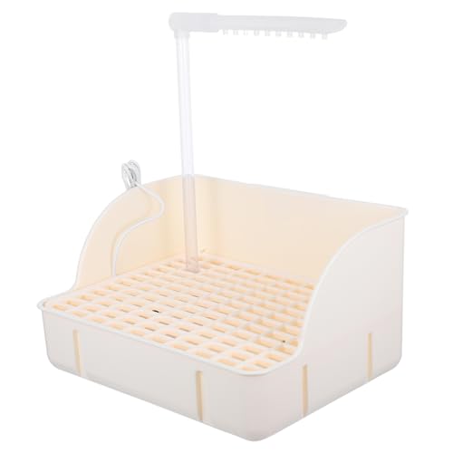 EXHUMKY Vogelbadewanne mit Automatischem Umwälzwassersystem für Sittiche und Papageien Haustierbadewanne mit Stressabbau Duschkopf Tragbar und Leicht zu Reinigen für Erfrischende EXHUMKY Vogelbadewanne mit Automatischem Umwälzwassersystem für Sittiche und Papageien Haustierbadewanne mit Stressabbau Duschkopf Tragbar und Leicht zu Reinigen für Erfrischende von EXHUMKY