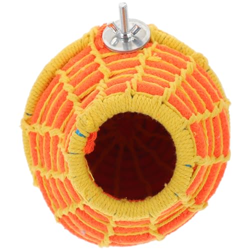 EXHUMKY Vogelnest Aus Schnur, Spielzeug, Gewebtes Vogelnest, Vogelversteck, Gewebter Vogelruheplatz, Vogelschlafnest, Handgewebter Vogelschuppen, Warmes Vogelhaus, Vogelzuchtnest, EXHUMKY Vogelnest Aus Schnur, Spielzeug, Gewebtes Vogelnest, Vogelversteck, Gewebter Vogelruheplatz, Vogelschlafnest, Handgewebter Vogelschuppen, Warmes Vogelhaus, Vogelzuchtnest, von EXHUMKY