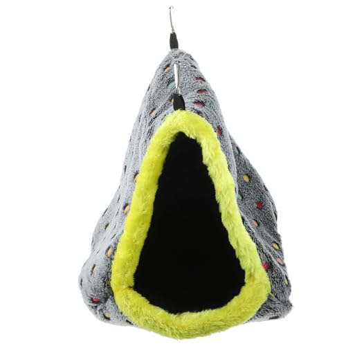 EXHUMKY Vogelhängematte Für Kleintiere Winter Warm Bird Hammock Komfortables Nest Für Kanarienvögel Papageien Und Andere Vögel Für Käfige Aus Langlebig Und Gemütlich von EXHUMKY