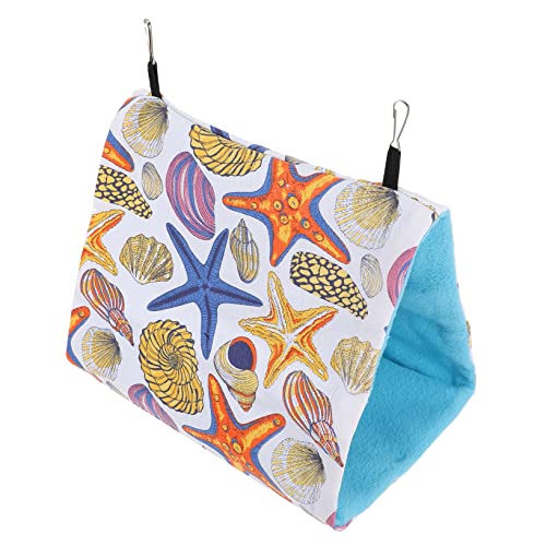 EXHUMKY Hamster Hängematte Vogel Nest Schaukel 24x15x18 Weiche Bett Shop von EXHUMKY
