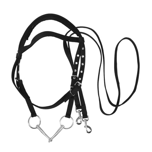EXHUMKY Trainingszügel Aus Seil Für Bequemes Zaumzeug Aus Nylon. Einfache Anpassung Für Verbesserte Kommunikation. von EXHUMKY