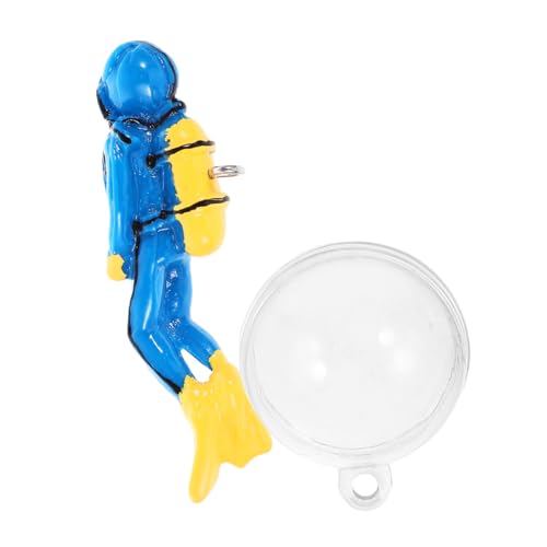 EXHUMKY Niedliches Schwimmendes Taucher-Ornament Für Das Aquarium. Realistische Taucherstatue. Einfache Installation Und Charme. EXHUMKY Niedliches Schwimmendes Taucher-Ornament Für Das Aquarium. Realistische Taucherstatue. Einfache Installation Und Charme. von EXHUMKY