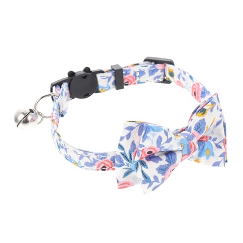 EXHUMKY Verstellbares Katzenhalsband Mit Schleife Für Haustiere Modisches Haustierhalsband Für Weihnachtsfeiern EXHUMKY Verstellbares Katzenhalsband Mit Schleife Für Haustiere Modisches Haustierhalsband Für Weihnachtsfeiern von EXHUMKY