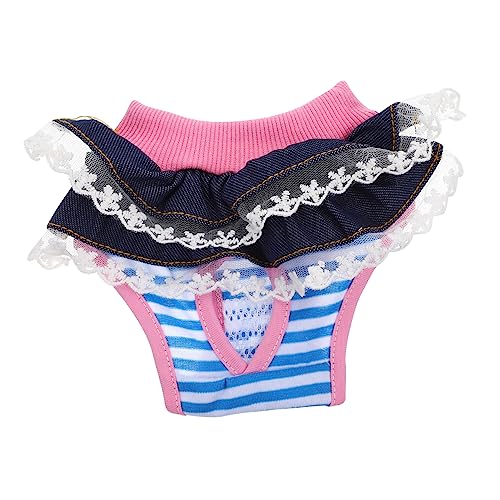 EXHUMKY Haustierhosen Hundewindel Hündin Periodenhöschen Weiche Baumwolle Elegantes Design EXHUMKY Haustierhosen Hundewindel Hündin Periodenhöschen Weiche Baumwolle Elegantes Design von EXHUMKY