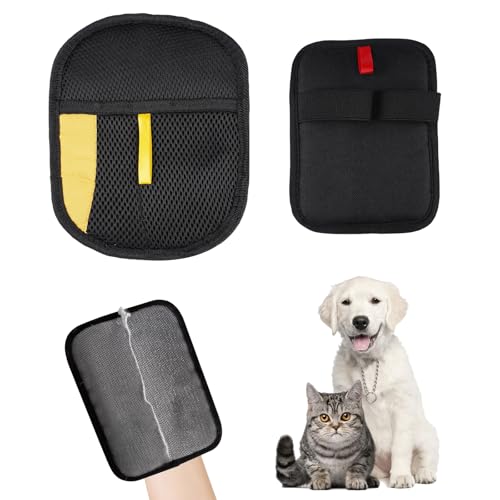 2 Stück Fell Magnet Handschuh, Double Sided Handschuh Tierhaarentfernung Wiederverwendbare Handschuhs Katzenhaare Handschuhs Hundehaare zum Entfernen von Tierhaaren auf Kleidung, Sofa - 21x18cm 2 Stück Fell Magnet Handschuh, Double Sided Handschuh Tierhaarentfernung Wiederverwendbare Handschuhs Katzenhaare Handschuhs Hundehaare zum Entfernen von Tierhaaren auf Kleidung, Sofa - 21x18cm von EXIN DECHEN