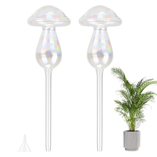 EXLECO 2 Bewässerung Pflanzen Bewässerungskugel Pflanzen Wasserspender Glas Automatische Bewässerung Zimmerpflanzen Gießkegel Bewässerungssystem Ballbrause für Zimmerpflanzen Balkonkästen EXLECO 2 Bewässerung Pflanzen Bewässerungskugel Pflanzen Wasserspender Glas Automatische Bewässerung Zimmerpflanzen Gießkegel Bewässerungssystem Ballbrause für Zimmerpflanzen Balkonkästen von EXLECO
