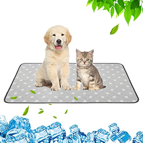 EXPAWLORER Haustier-Kühlmatte für Hunde und Katzen, Sommer-Hunde-Schlafmatte, Decke, wasserdicht, wiederverwendbar von EXPAWLORER