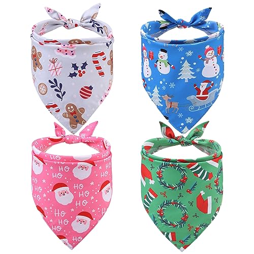 EXPAWLORER Hundehalstücher für Weihnachten, wendbar, für Jungen und Mädchen, weiche Dreieckstücher, Lätzchen, Weihnachts-Haustier-Halstuch, Geschenk für Welpen, kleine, mittelgroße und große Hunde, EXPAWLORER Hundehalstücher für Weihnachten, wendbar, für Jungen und Mädchen, weiche Dreieckstücher, Lätzchen, Weihnachts-Haustier-Halstuch, Geschenk für Welpen, kleine, mittelgroße und große Hunde, von EXPAWLORER
