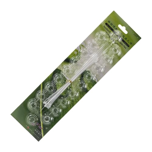 EXQIOUR 20 Stück Aquarium-Saugnäpfe und Befestigungsschnallen für einfache Befestigung von Aquarien, wiederverwendbare Saugnäpfe EXQIOUR 20 Stück Aquarium-Saugnäpfe und Befestigungsschnallen für einfache Befestigung von Aquarien, wiederverwendbare Saugnäpfe von EXQIOUR