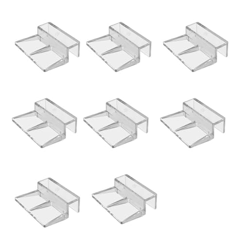 EXQIOUR 8 Stück Aquarien Deckelclip Acryl Abdeckungen Halter Ständer für offene und Glas Fischtanks einfach zu installieren Fischtanks EXQIOUR 8 Stück Aquarien Deckelclip Acryl Abdeckungen Halter Ständer für offene und Glas Fischtanks einfach zu installieren Fischtanks von EXQIOUR