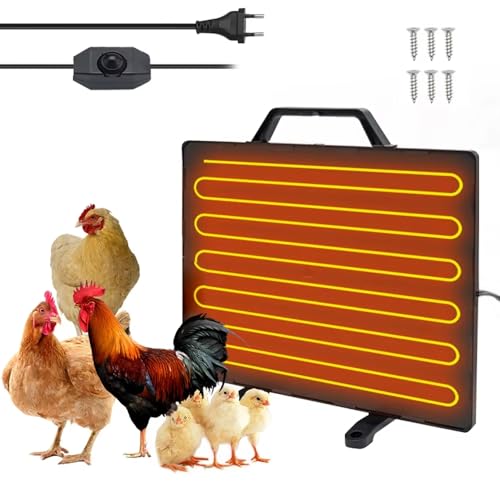 Heizung HüHnerstall,140W wärmeplatte küken, Energieeffizientes Design Sicherer als Brooder Lampen Heizung, Hühnerheizplatte für Drehung, geeignet für Bauernhöfe, Hühnerställe, Entenhäuser Heizung HüHnerstall,140W wärmeplatte küken, Energieeffizientes Design Sicherer als Brooder Lampen Heizung, Hühnerheizplatte für Drehung, geeignet für Bauernhöfe, Hühnerställe, Entenhäuser von EagerMinds
