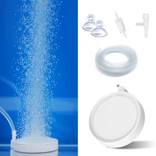 Eagles Fish Tank Nano Luftstein – 15,2 cm Aquarium-Bubbler, Aquarium-Luftblasensteinscheibe, Diffusor für gelösten Sauerstoff, Luftsprudler für Aquarium-Sauerstoffbelüfter für 100 bis 150 Gallonen Eagles Fish Tank Nano Luftstein – 15,2 cm Aquarium-Bubbler, Aquarium-Luftblasensteinscheibe, Diffusor für gelösten Sauerstoff, Luftsprudler für Aquarium-Sauerstoffbelüfter für 100 bis 150 Gallonen von Eagles