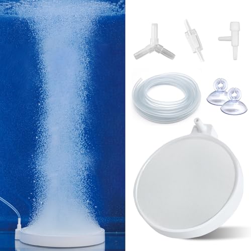Eagles Fish Tank Nano Luftstein – 20,3 cm Aquarium-Bubbler, Aquarium-Blasensteinscheibe, Diffusor für gelösten Sauerstoff, Luftsprudler für Aquarium-Sauerstoffbelüfter, Bubblerstein für 150 bis 200 Eagles Fish Tank Nano Luftstein – 20,3 cm Aquarium-Bubbler, Aquarium-Blasensteinscheibe, Diffusor für gelösten Sauerstoff, Luftsprudler für Aquarium-Sauerstoffbelüfter, Bubblerstein für 150 bis 200 von Eagles