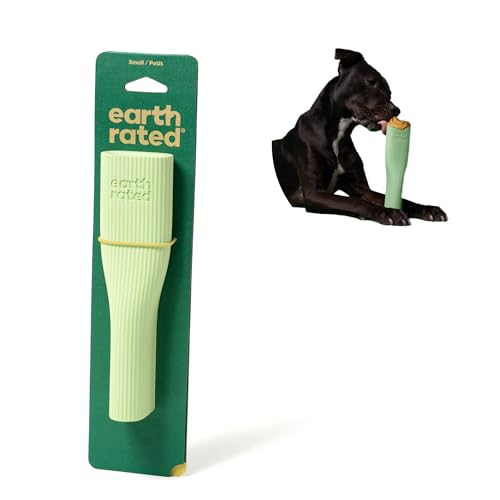 Earth Rated Kauspielzeug, bereicherndes Spielzeug für ausgewachsene Hunde und Welpen, geeignet für Spülmaschine und Gefrierfach, aus Naturgummi, groß, grün Earth Rated Kauspielzeug, bereicherndes Spielzeug für ausgewachsene Hunde und Welpen, geeignet für Spülmaschine und Gefrierfach, aus Naturgummi, groß, grün von Earth Rated