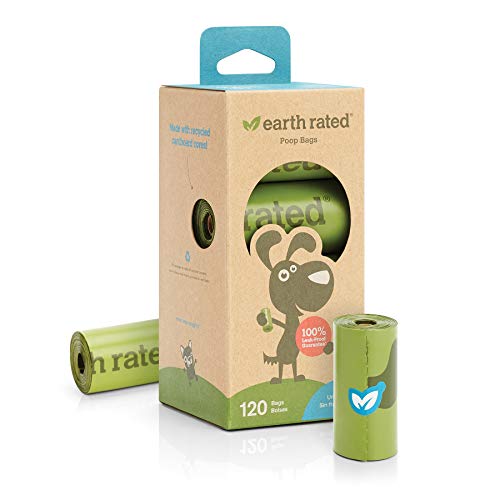 Earth Rated Hundekotbeutel, Garantiert Auslaufsichere und Extra Dicke Nachfüllrollen für Hunde, Duftfrei, 120 Stück Earth Rated Hundekotbeutel, Garantiert Auslaufsichere und Extra Dicke Nachfüllrollen für Hunde, Duftfrei, 120 Stück von Earth Rated