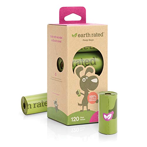 Earth Rated Hundekotbeutel, Garantiert Auslaufsichere und Extra Dicke Nachfüllrollen für Hunde, Lavendelduft, 120 Stück Earth Rated Hundekotbeutel, Garantiert Auslaufsichere und Extra Dicke Nachfüllrollen für Hunde, Lavendelduft, 120 Stück von Earth Rated