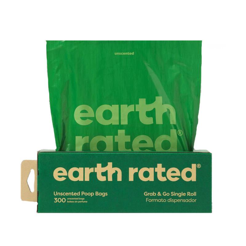 Earth Rated PoopBags auf Rolle - Geruchsneutral - 300 Stück von Earth Rated