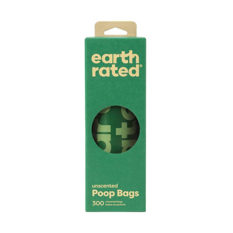 Earth Rated PoopBags auf Rolle - Geruchsneutral - 300 Stück von Earth Rated