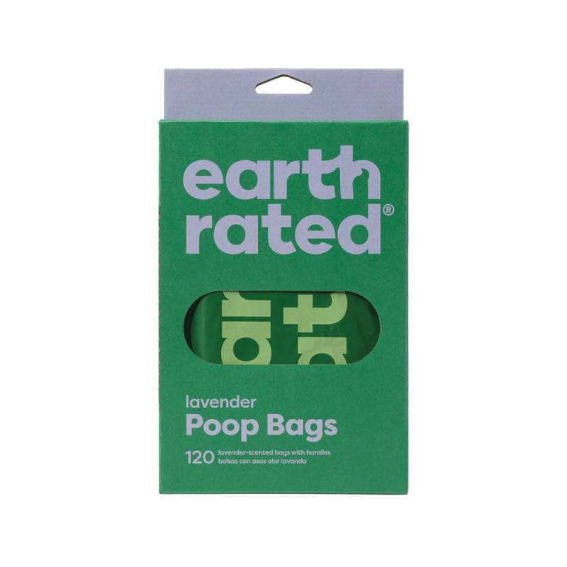 Earth Rated PoopBags mit Henkel - Lavendel - 120 Stück von Earth Rated