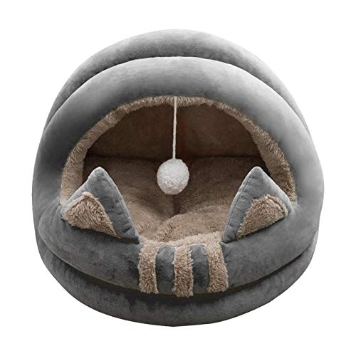 Earthily Katzenhöhle Katzenbett Tierbett - Katzen Bett Katzenzelt Katzenkorb,Weicher Und Bequemer Atmungsaktiv Schlafplatz,Katzenbettchen Zum Schlafen 35cm 40cm 50cm Earthily Katzenhöhle Katzenbett Tierbett - Katzen Bett Katzenzelt Katzenkorb,Weicher Und Bequemer Atmungsaktiv Schlafplatz,Katzenbettchen Zum Schlafen 35cm 40cm 50cm von Earthily