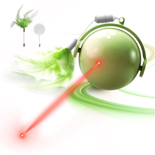 Interaktiver Katzenball – Aktiver rollender beweglicher Spielzeug/leichtes Spielzeug für Katzen, Kätzchen, intelligentes Spielzeug für Haustiere, automatischer elektrischer Chase-Ball, angetrieben Interaktiver Katzenball – Aktiver rollender beweglicher Spielzeug/leichtes Spielzeug für Katzen, Kätzchen, intelligentes Spielzeug für Haustiere, automatischer elektrischer Chase-Ball, angetrieben von Easing