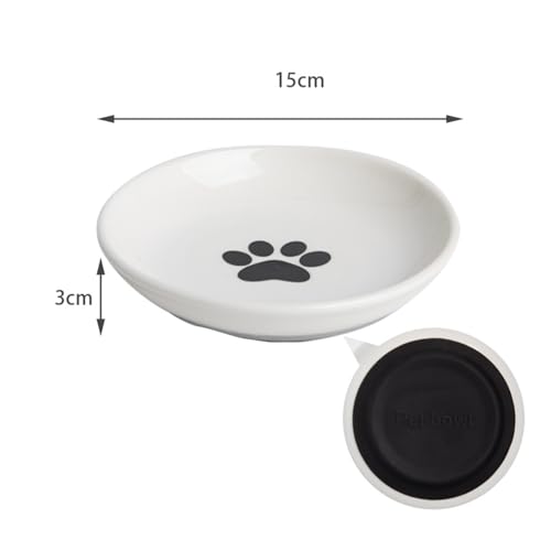 Keramische Haustier-Katzen Schale für Haustiere Trinkwasser-Fütterung Schale Keramik Katzenfutter-Hundefutter-Utensilien für Katzen-Hunde-Haustier-Zubehör Zubehör Keramische Haustier-Katzen Schale für Haustiere Trinkwasser-Fütterung Schale Keramik Katzenfutter-Hundefutter-Utensilien für Katzen-Hunde-Haustier-Zubehör Zubehör von Eastocos