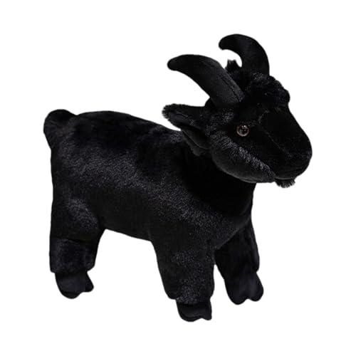 Eastuy 30cm Ziege Plüschtier Ziege Kuscheltier Stofftier Realistische Ziege Plüsch Spielzeug Weich und Kawa-ii Goat Plüschfigur Ziege Plu-shie Geschenk für Kinder Mädchen Junge-n von Eastuy