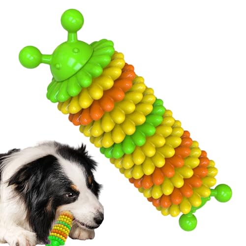 Eastuy Aggressives Kauspielzeug für Hunde, Kauspielzeug für Hunde | Langlebiges Hundespielzeug, Kauspielzeug - Anreicherungsspielzeug für Hunde, interaktives Haustierspielzeug in Raupenform von Eastuy