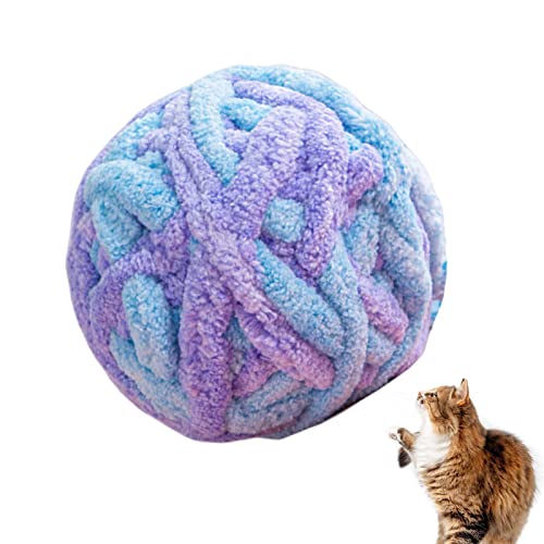 Eastuy Bälle für Katzenspielzeug - Interaktiver Katzenball,Haustierbälle, damit Ihre Katze beim Spielen unterhalten Wird, als Partydekoration von Eastuy