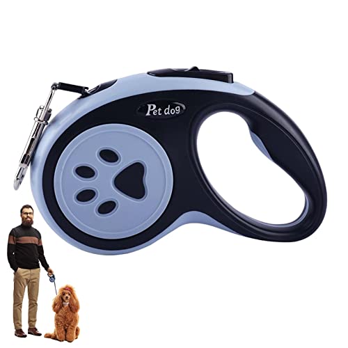 Eastuy Einziehbare Hundeleine,360° drehbare Laufleine für Haustiere | Strapazierfähige große Leine für kleine und mittelgroße Hunde von Eastuy