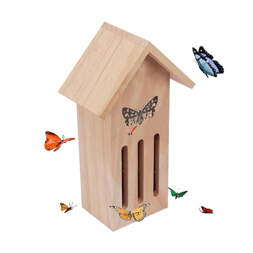 Eastuy Schmetterlingshaus und Futterspender, Schmetterlingshäuser für draußen | Schmetterlingshaus und Futterspender aus für den Außenbereich,11,2 x 3,9 x 3,2 Zoll großes Schmetterlingshaus auf Eastuy Schmetterlingshaus und Futterspender, Schmetterlingshäuser für draußen | Schmetterlingshaus und Futterspender aus für den Außenbereich,11,2 x 3,9 x 3,2 Zoll großes Schmetterlingshaus auf von Eastuy