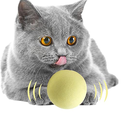 Eastuy Selbstdrehende Kugel - 360 Grad elektrisch automatisch rotierender intelligenter Ball - Interaktives interaktives Spielzeug mit intelligenter elektrischer Katze und selbstheilendem Artefakt von Eastuy