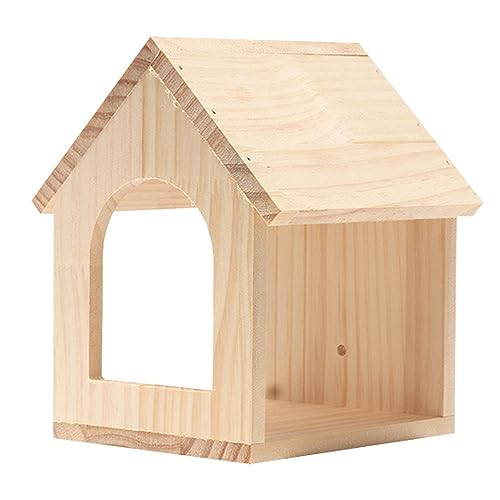 Vogelnisthaus | Belüftungsdesign Wellensittich-Nistkasten - Vogelhütte aus Holz mit Belüftung, Vogelhaus im Freien Eastuy von Eastuy