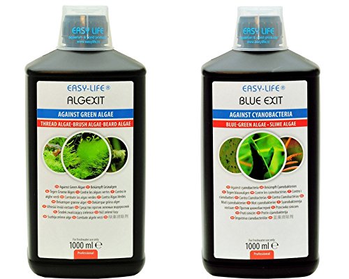 Sparpack Easy Life AlgExit 1000 ml + Easy Life BlueExit 1000 ml Power gegen Algen im Aquarium von Easy Life