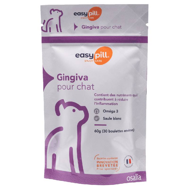 Easypill Gingiva für Katzen - Sparpaket: 2 x (30 x 2 g) von EasyPill
