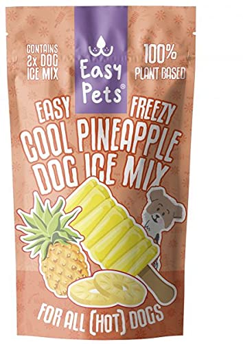 Easypets Easy Freezy Dog Ice Hondenijs Ananas-2X55GR von Easypets