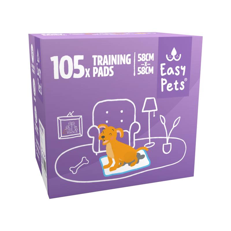 Easypets Training pads - 60 x 60 cm - 105 Stück von Easypets