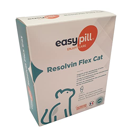 Easypill Resolvin Flex Cat für Katzen, ca. 30 wohlschmeckende Tabletten Easypill Resolvin Flex Cat für Katzen, ca. 30 wohlschmeckende Tabletten von Easypill