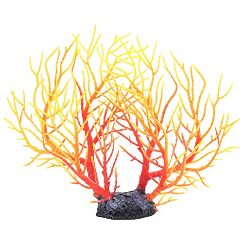 Eatbuy Künstlicher Korallenbaum - Künstlicher Korallenbaum Plastiksimulation Wasserpflanze Aquarium Aquarium Dekoration Ornament von Eatbuy