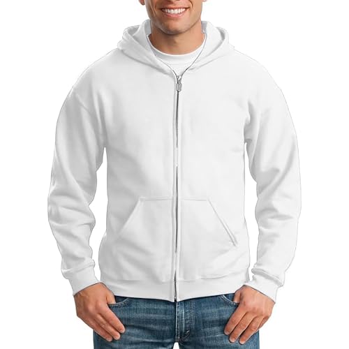Eauptffy Kapuzenpullover Herren mit Reißverschluss, Kapuzenpulli Herren Hoodie, Hooded Langarm Winter Pulli Kapuzen Training Kapuzenjacke Lässiger Lose Outwear Solide Modische Eauptffy Kapuzenpullover Herren mit Reißverschluss, Kapuzenpulli Herren Hoodie, Hooded Langarm Winter Pulli Kapuzen Training Kapuzenjacke Lässiger Lose Outwear Solide Modische von Eauptffy