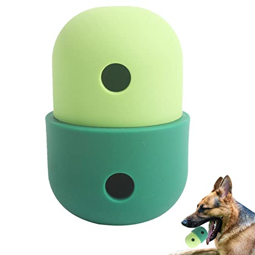 Eayoly Hundefutter-Puzzle,Beißspielzeug für Welpen Slow Feeder | Silikon-Tierfutterspender Hundespielzeug für Aggressive Kauer von Eayoly