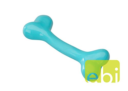EBI 303-421222 Hundespielzeug-Knochen mit Minzgeschmack, 17.75 cm, blau von Italeri